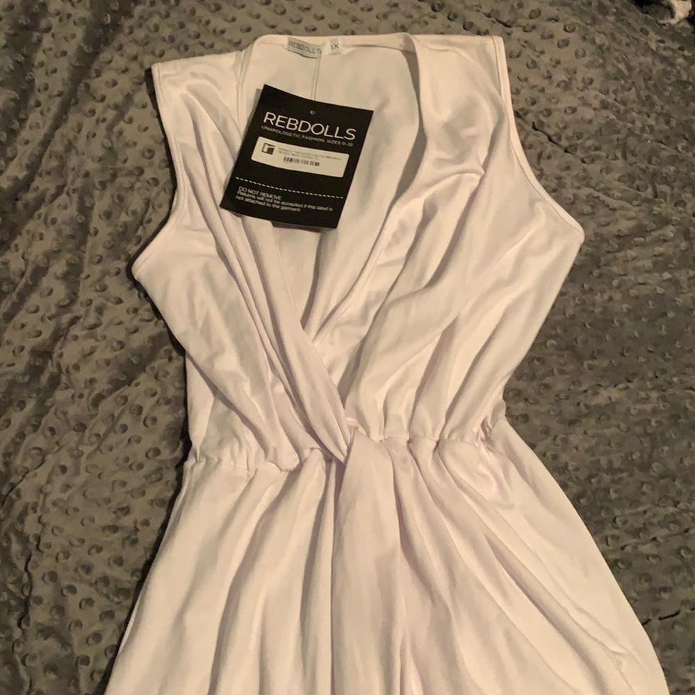 REBDOLLS Knotted MIDI Dress